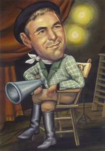 George Clooney, 2002 (akryl på illustrationstavla) av Anita Kunz
