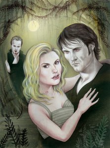 True Blood, 2009 (akryl på illustrationstavla)