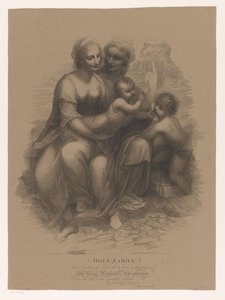 Helig familj med Johannes Döparen och Elisabeth Helig familj (titel på objekt) av Anker Smith