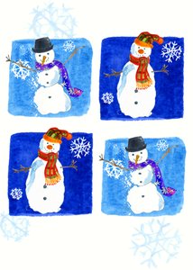 Snögubbar
