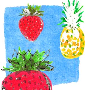Sommarfrukt av Anna Platts