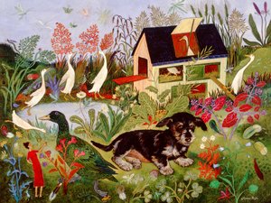 Dianas ankor, 2010 (akryl) av Anna Pugh