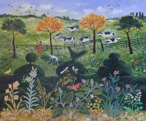 Near  Far, 2015 (akryl) av Anna Pugh
