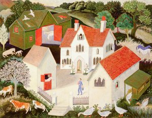 Väggblomma av Anna Pugh