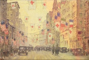Fifth Avenue i vapenstilleståndsvintern