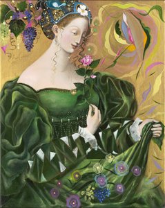 Virgo, 2006 (olja på belgiskt linne)