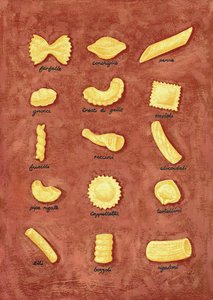 Pasta, 2010 (gouache) av Annalisa Morrocco