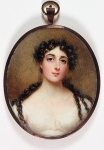 Självporträtt (emalj) av Anne  Wellesley