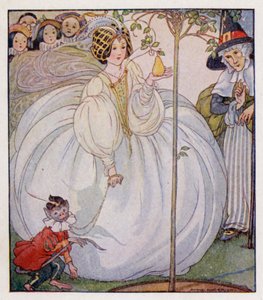 Nursery rim: I Had A Little Nut-Tree, Nothing Would It Bear (färg litho)