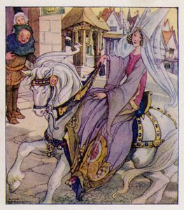 Nursery rim: Ride A Cock-Horse To Banbury Cross (färg litho)