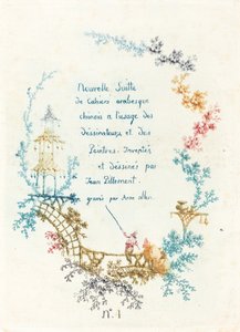 Titelsida av Anne Allen after Jean Baptiste Pillement
