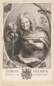 Porträtt av Etienne Isidore Théophile Aymon Aymon Premier (titel på objekt)
