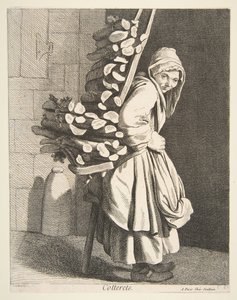 Säljare av paketerad ved, 1746. av Anne Claude Philippe de Caylus