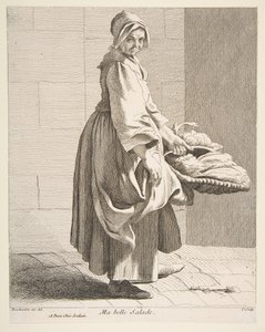 Salladsförsäljare, 1742.