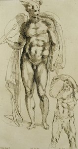 Merkurius, mitten av 1700-talet. av Anne Claude Philippe de Caylus