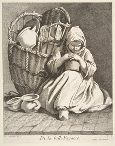 Keramikhandlare, 1738. av Anne Claude Philippe de Caylus