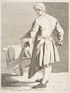 Vandrande vinägerförsäljare, 1738. av Anne Claude Philippe de Caylus