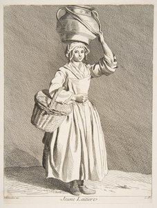 Ung mjölkjungfru, 1737. av Anne Claude Philippe de Caylus