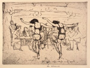 Nyårsnatten--Cafe Versaille av Anne Goldthwaite