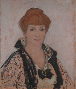 Porträtt av Katherine S. Dreier (1877