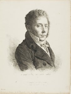 Porträtt av Coupin de la Couperie av Anne Louis Girodet de Roussy Trioson
