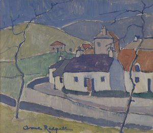 Gård vid Ruberslaw av Anne Redpath
