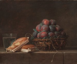 Korg med plommon, 1769.