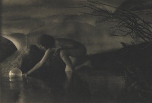 Bubblan (fotogravyr) av Anne W. Brigman