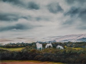 De fridfulla hedelponnyerna av Annette Armitage