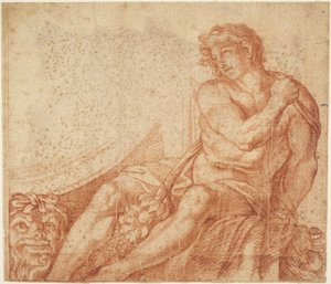 Ignudo aus der Galleria Farnese