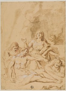 Pieta av Annibale Carracci
