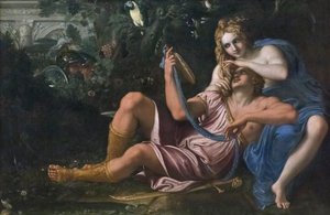 Rinaldo och Armida av Annibale Carracci
