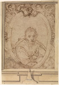 Självporträtt av Annibale Carracci