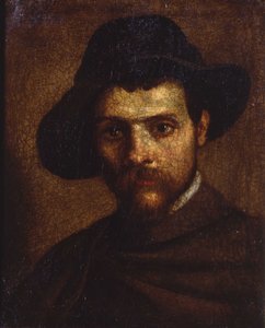 Självporträtt av Annibale Carracci
