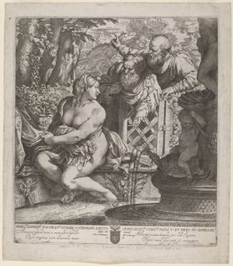 Susanna och de äldre av Annibale Carracci