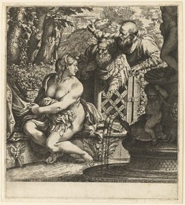 Susanna och de äldre av Annibale Carracci