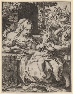 Svalans Madonna av Annibale Carracci