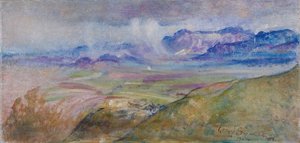 Regnmoln, Monte Gennaro av Annie Louisa Swynnerton