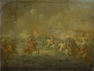 En kavalleristrid av Anonymous