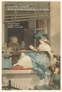 Poster voor de tentoonstelling Franska gravörer från andra hälften av 1700-talet Franska gravörer från andra hälften av 1700-talet (titel på föremål) av Anonymous