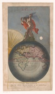 Atlas på jordklotet Titelsida för: Justus Danckerts, Atlas, s.a. av Anonymous