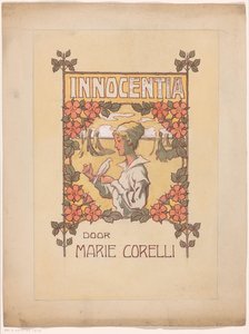 Banddesign för: Marie Corelli, Innocentia: Dream Life and Reality (Innocence), 1915 av Anonymous