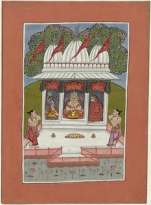 Buddha som en inkarnation (avatara) av Vishnu Avatars of Vishnu (serietitel) av Anonymous