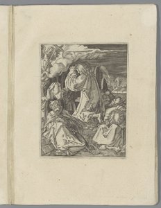 Christus i Getsemane trädgård The Little Pass (serietitel) Passio Christi Ab Alberto Durer Nürnbergfigur (serietitel) av Anonymous