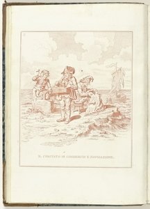 Comité van Koophandel en Zeevaart, 1795 Handels- och navigeringskommittén (titel på objekt) Hollandia Regenerata (Italiensk kopie) (serietitel) The regeneration of Holland: en spegel för alla regenererade folk (serietitel på objekt) av Anonymous