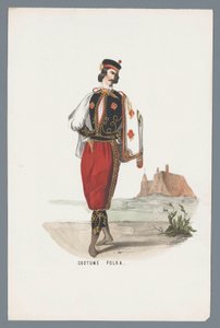Kostympolka (titel på objekt) av Anonymous