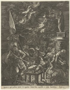Sankt Laurentius martyrskap av Anonymous