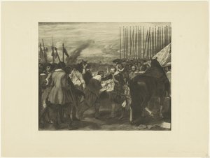 Överlämnandet av Breda, till Velázquez av Anonymous
