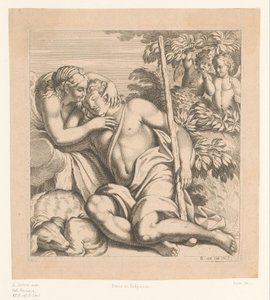 Diana och Endymion Målningar i Palazzo Farnese i Rom (serietitel) av Anonymous