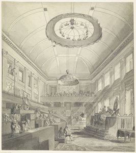 Första nationalförsamlingen i Haag, 1796 av Anonymous